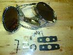 Click Here!! - 70 Cuda Challenger Chrome Rally Mirror Set